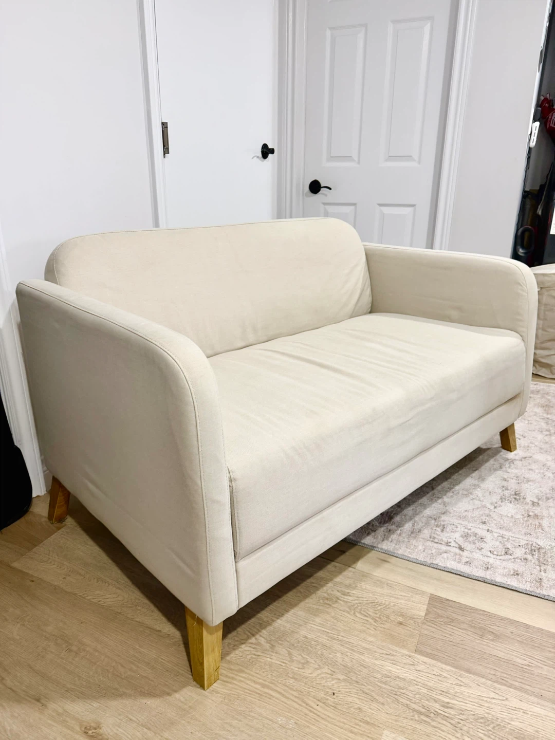 👉 IKEA LINANÄS Loveseat – Vissle Beige – Excellent Condition - photo 2