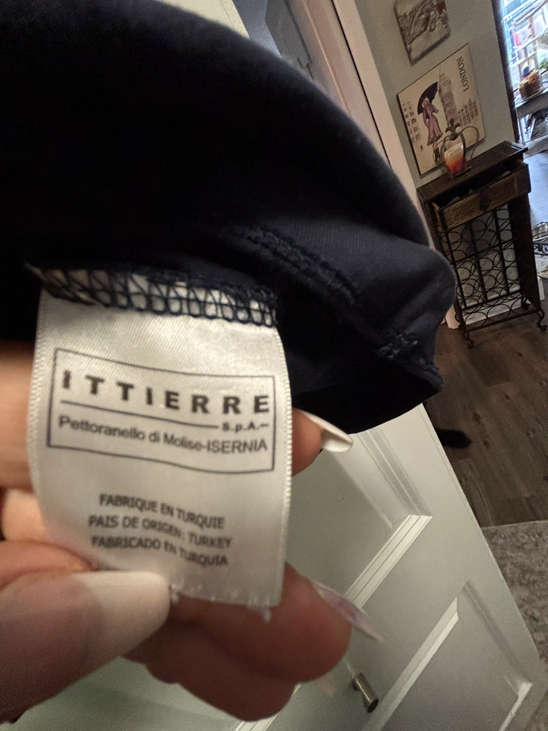 Burberry London England Navy Blue T-Shirt - Size L - photo 5