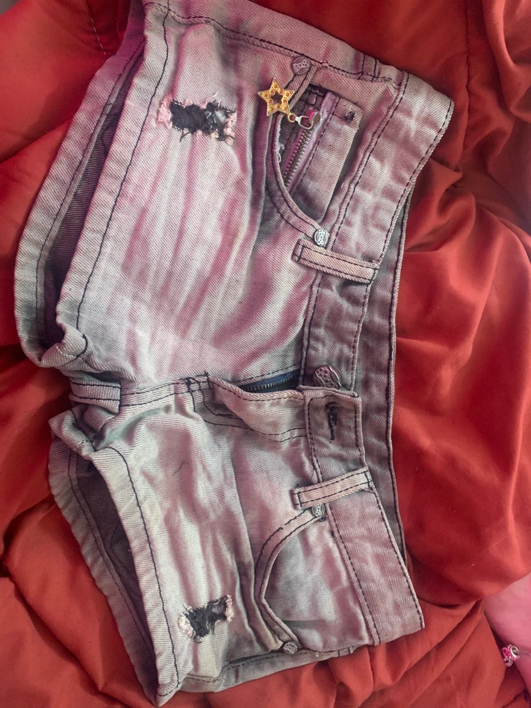 Y2K/vintage jeans shorts/skirts - photo 2