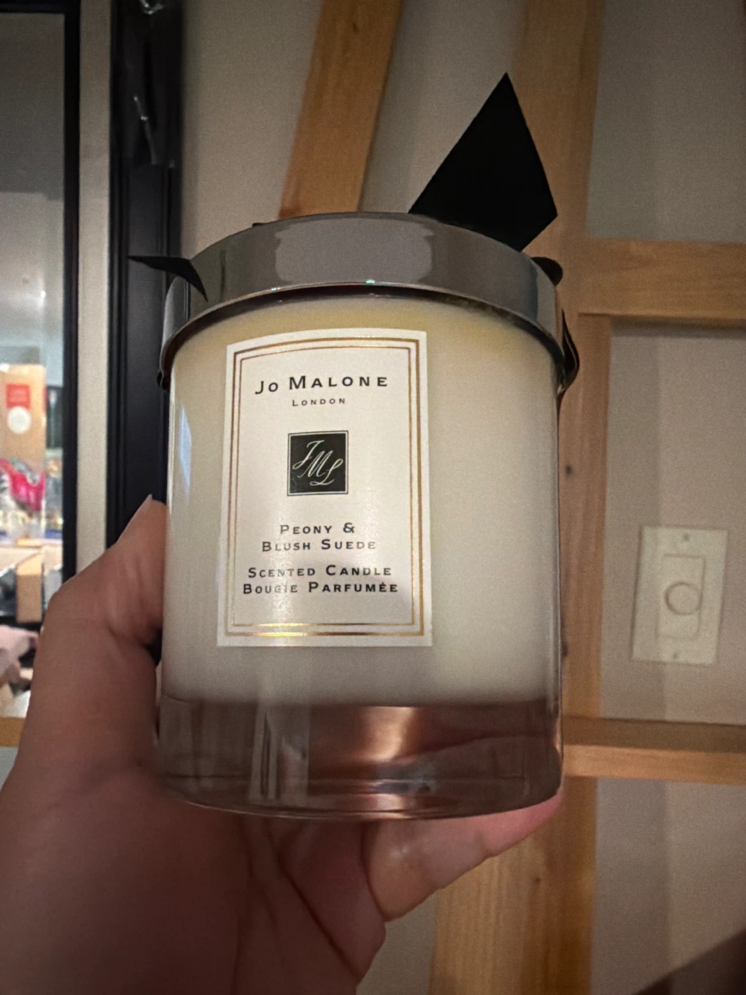 unopened Jo Malone London Peony & Blush Suede Scented Candle