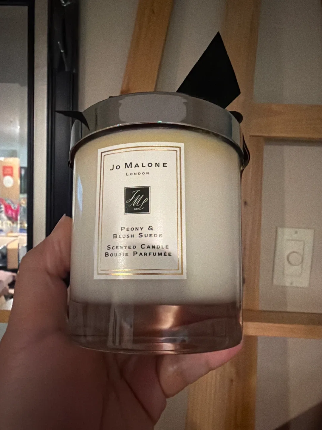 unopened Jo Malone London Peony & Blush Suede Scented Candle