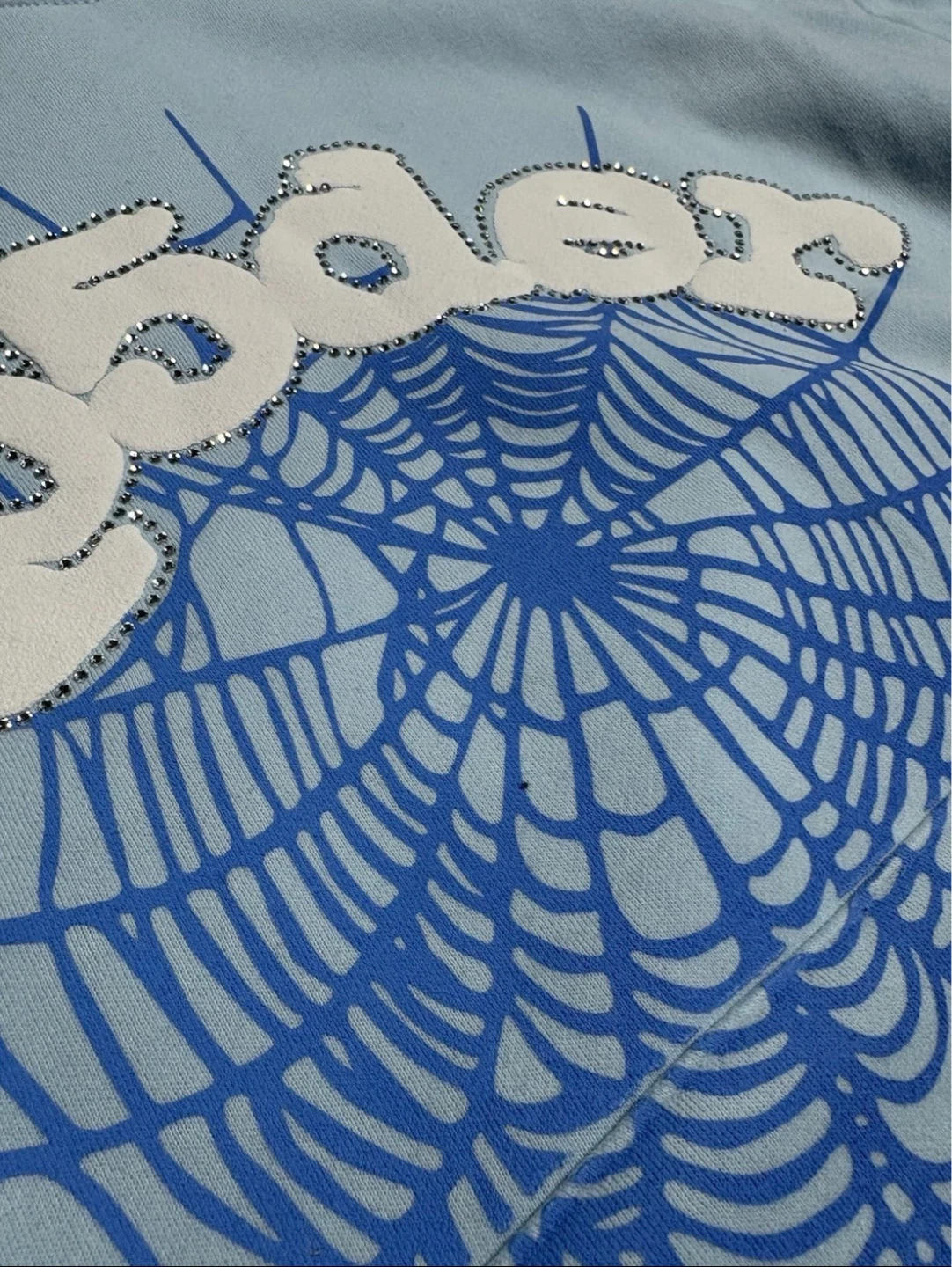 Spider Worldwide Hoodie Light Blue Size M - photo 3
