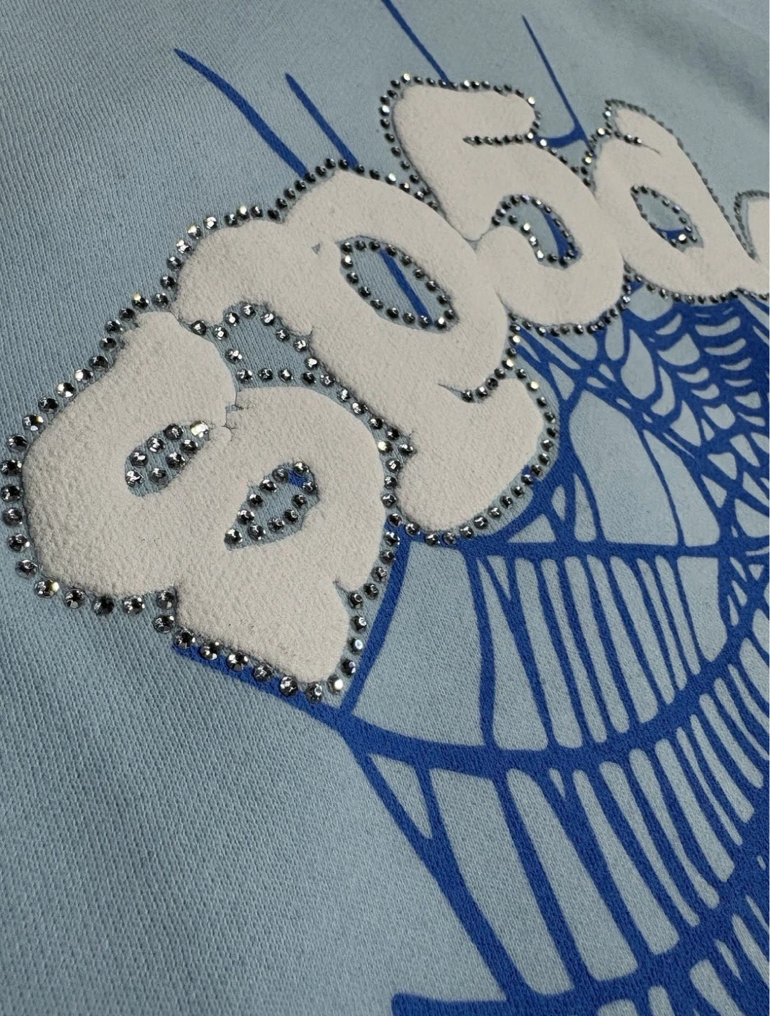 Spider Worldwide Hoodie Light Blue Size M - photo 2