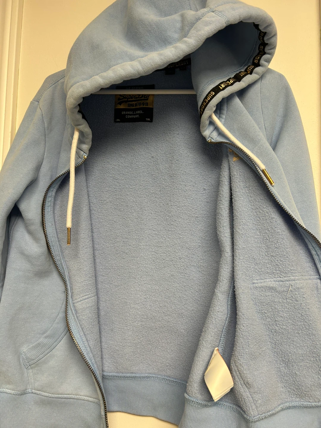 Superdry Blue Zip-Up Hoodie - photo 4