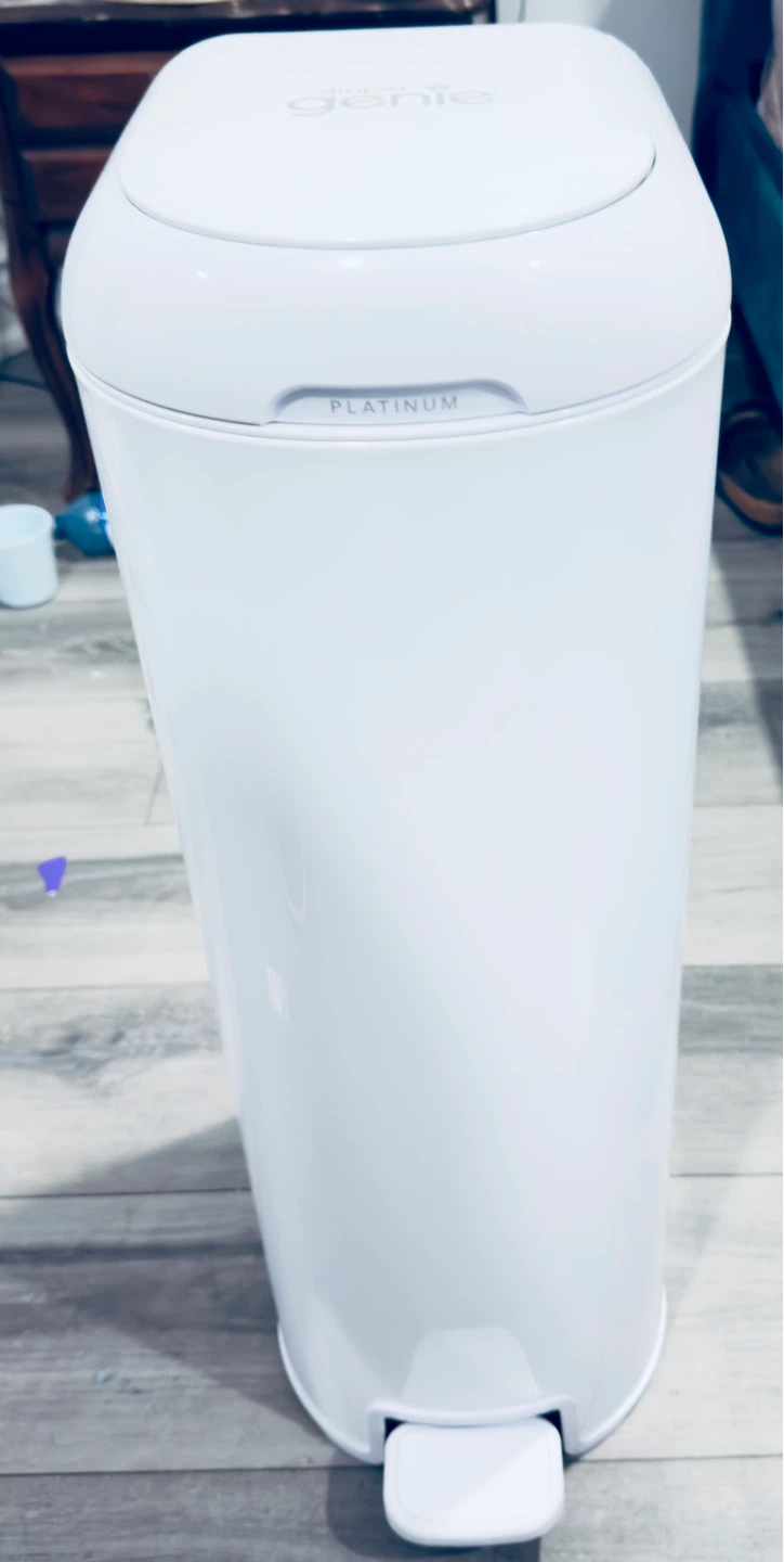 Diaper Genie Platinum Diaper Pail with Refill - photo 2