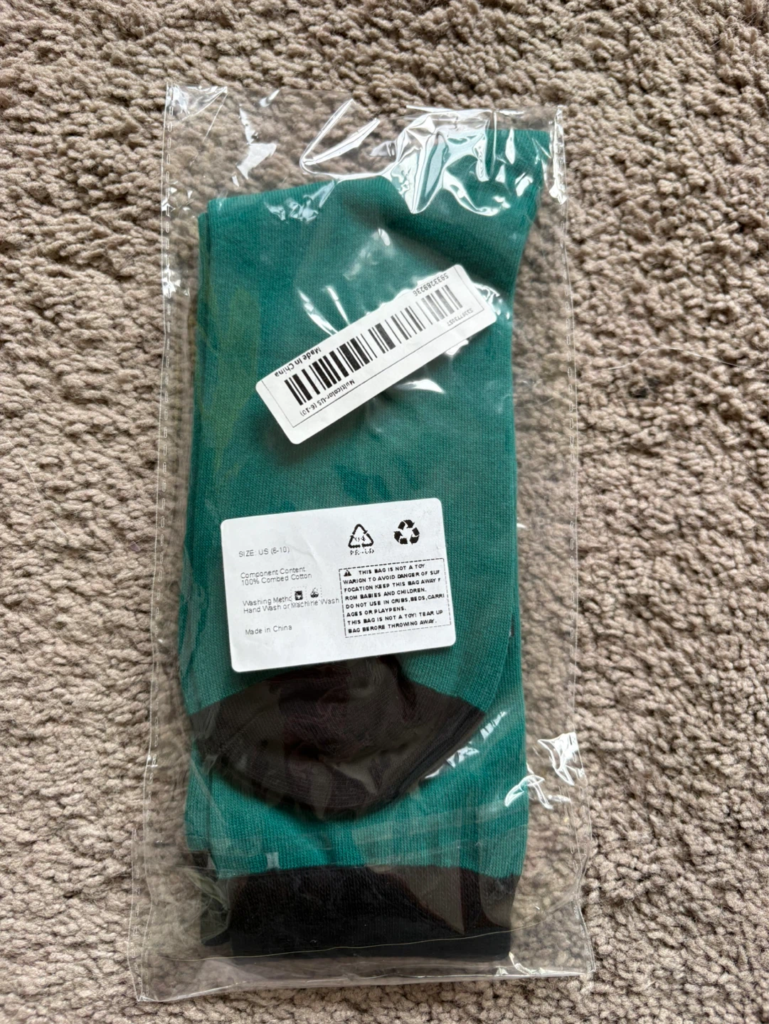 "Tap Tap Taparoo" Crew Socks for Golf - photo 2