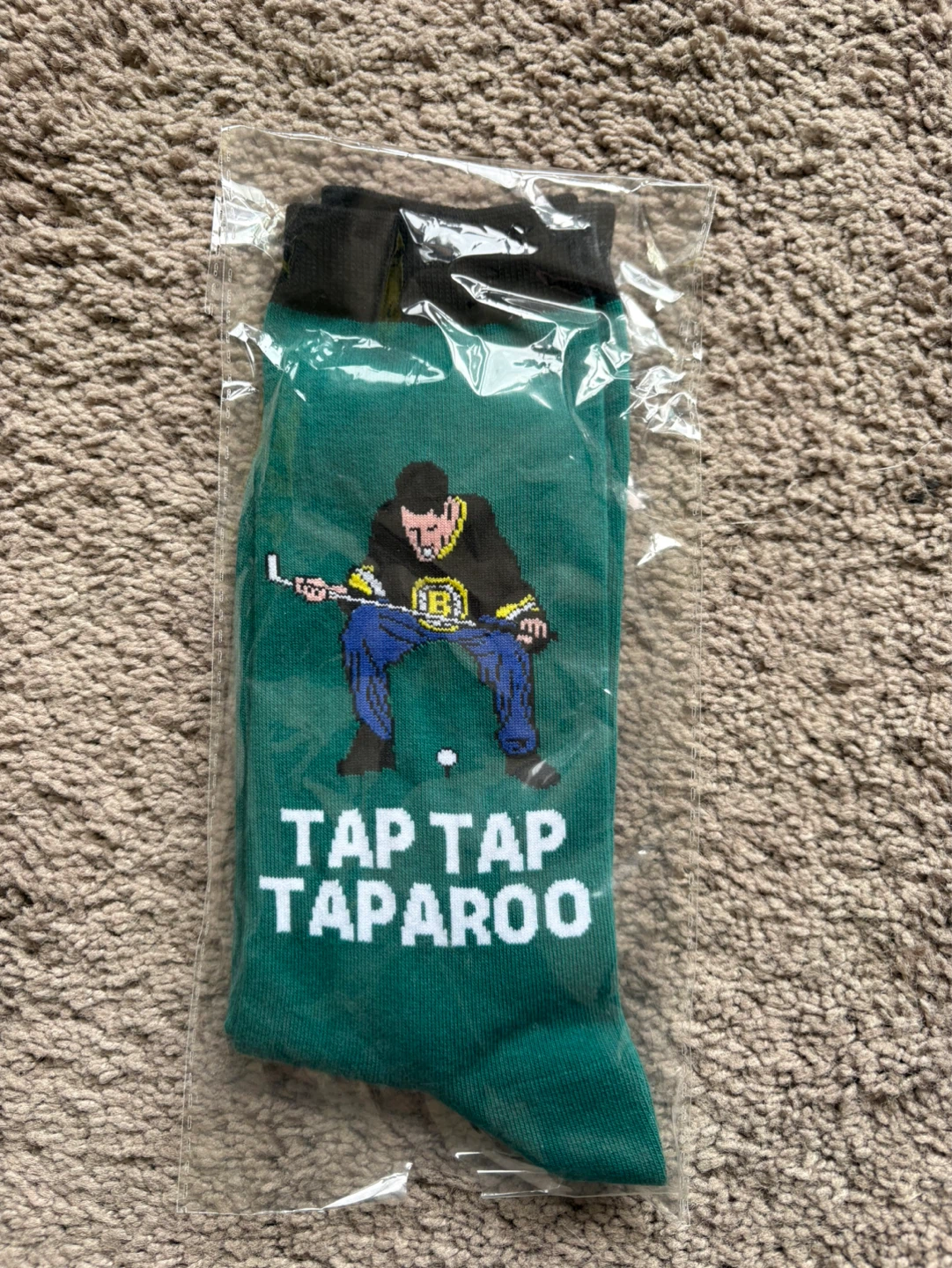 "Tap Tap Taparoo" Crew Socks for Golf