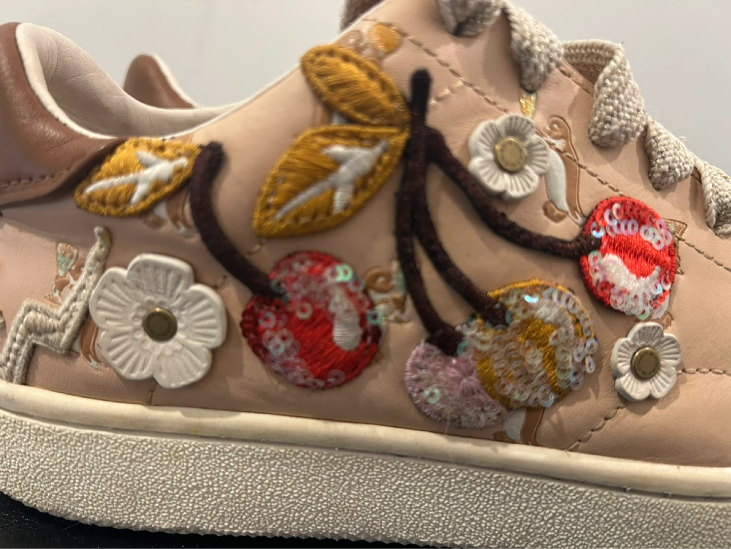 Coach Cherry & Tea Rose Sneakers