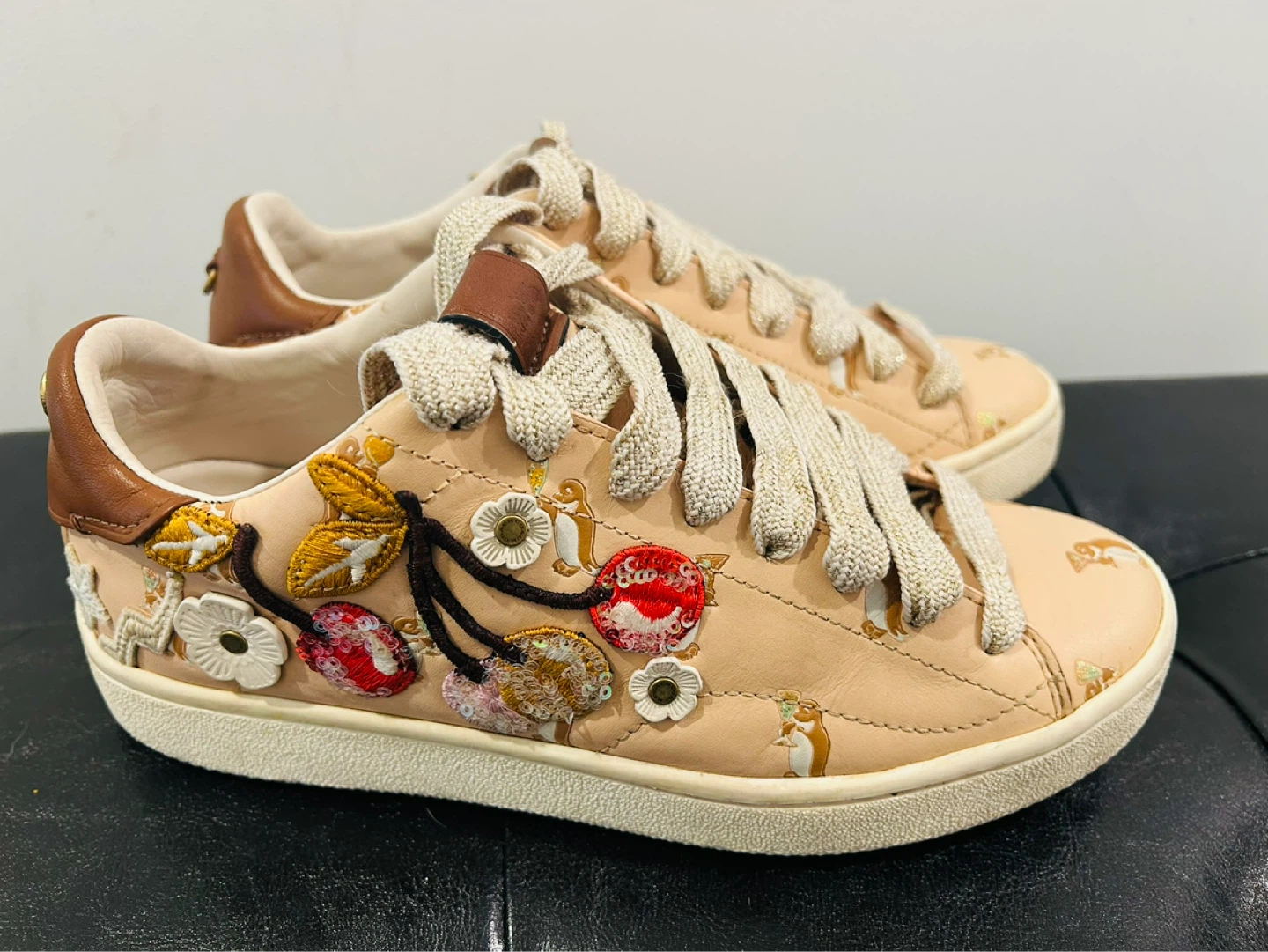 Coach Cherry & Tea Rose Sneakers - photo 2