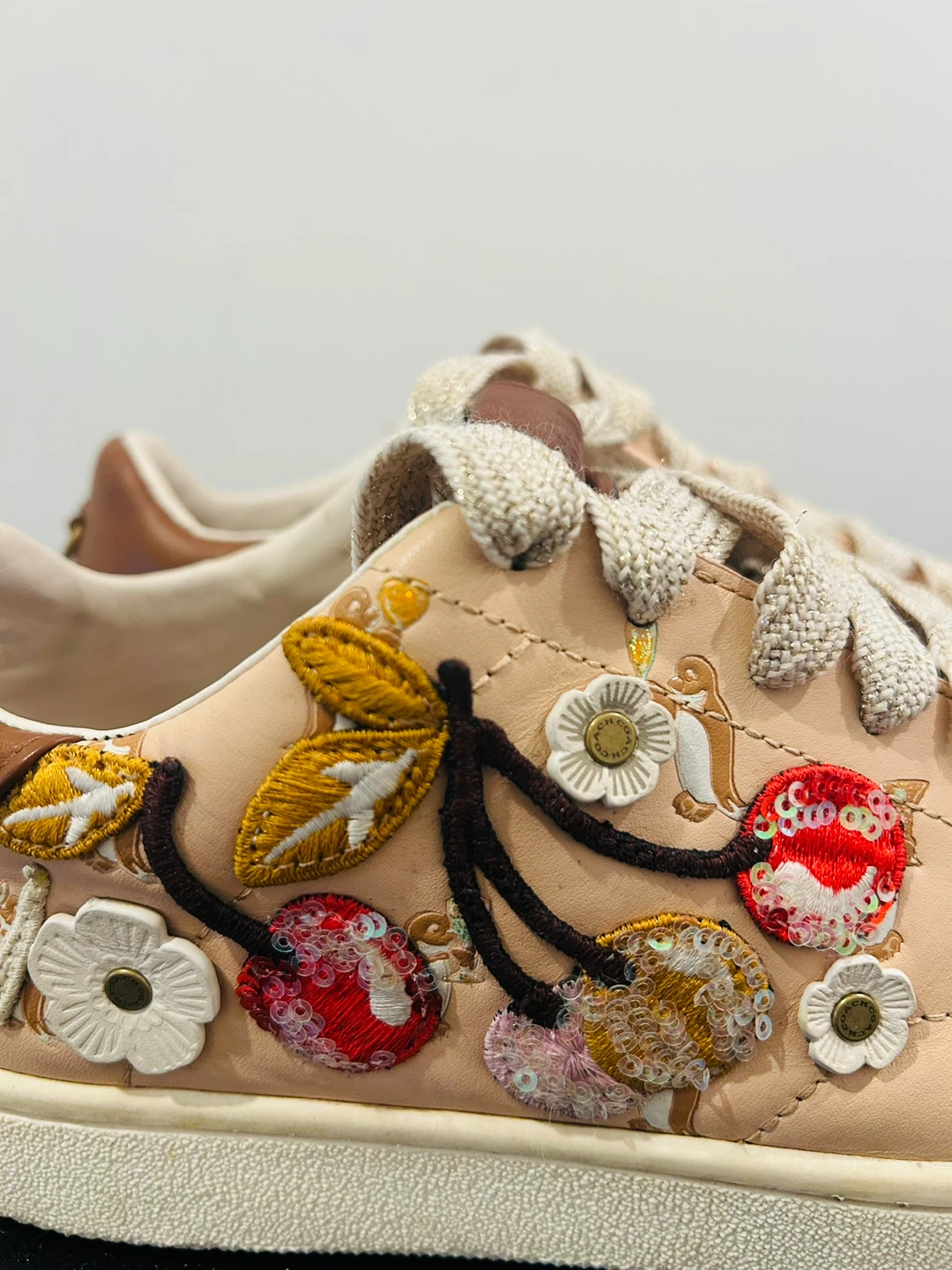 Coach Cherry & Tea Rose Sneakers - photo 3