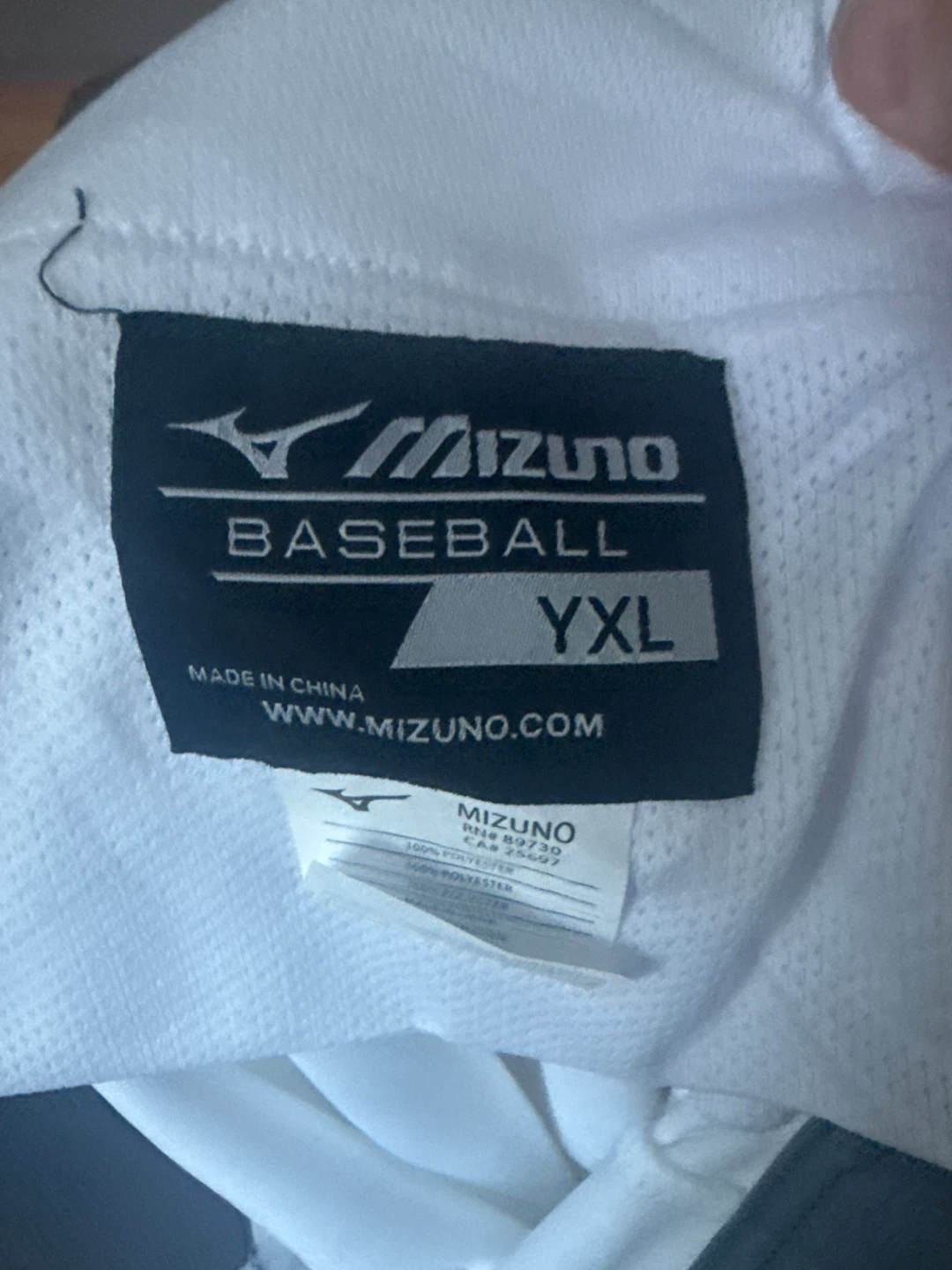 Mizuno Baseball Pants YXL White - photo 2