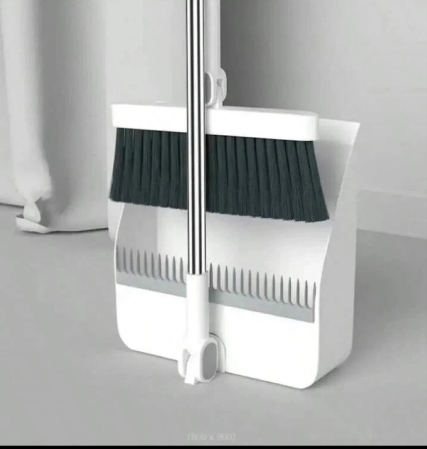 Broom and Dustpan Set with Extendable Handle - photo 2