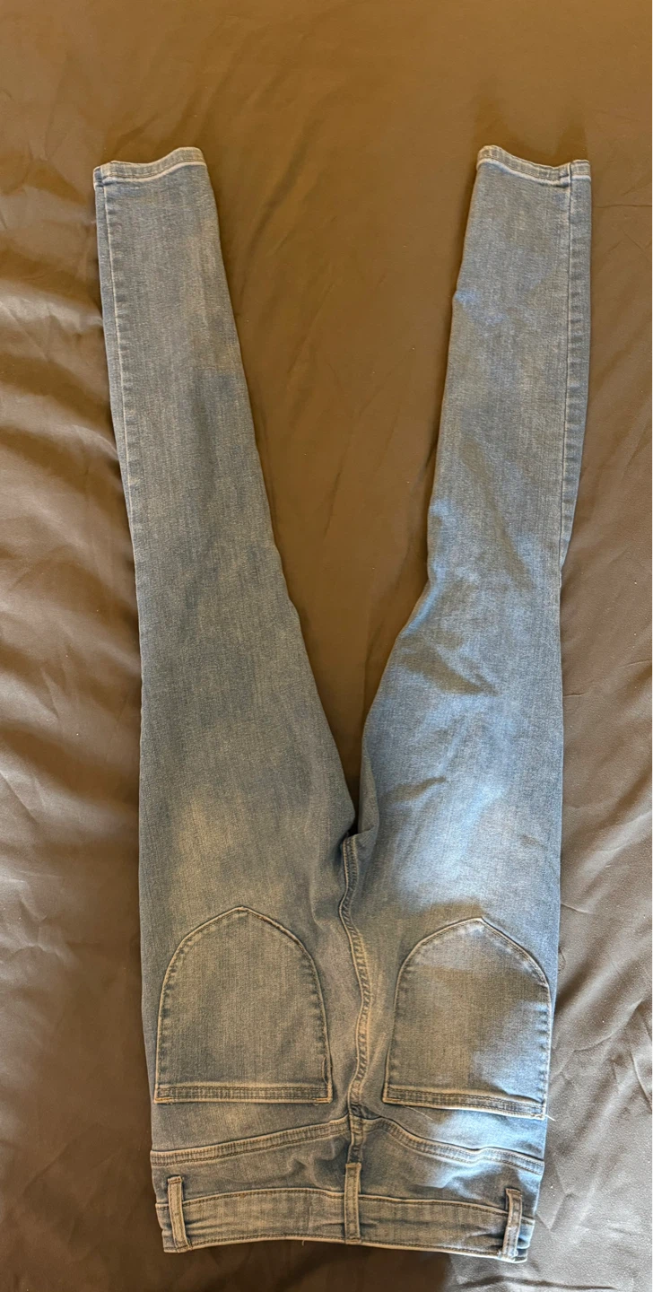 Garage Women's Light Wash Distressed Skinny Jeans Size 01 - photo 3