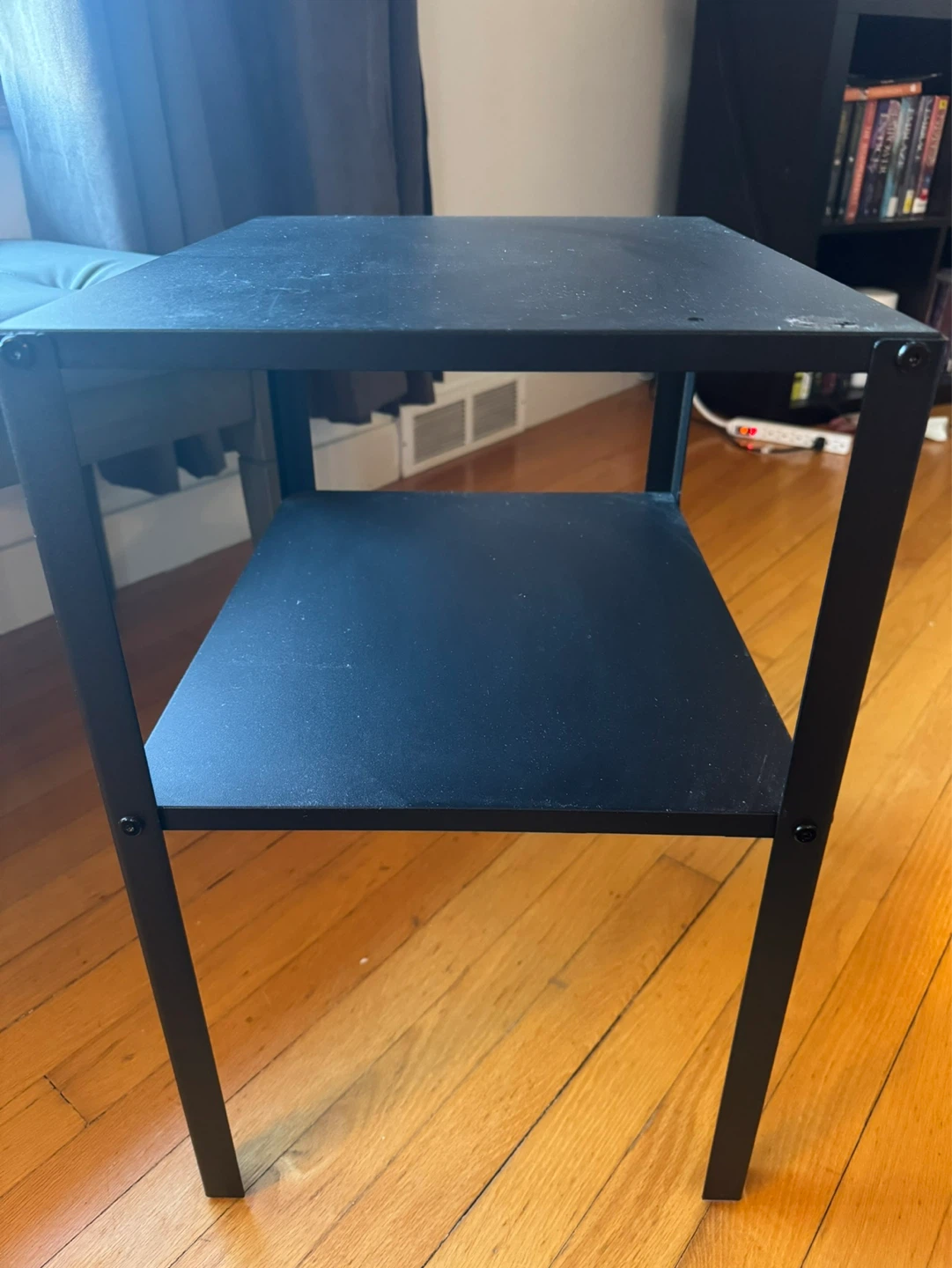 Black 2-Tier Side Table from IKEA