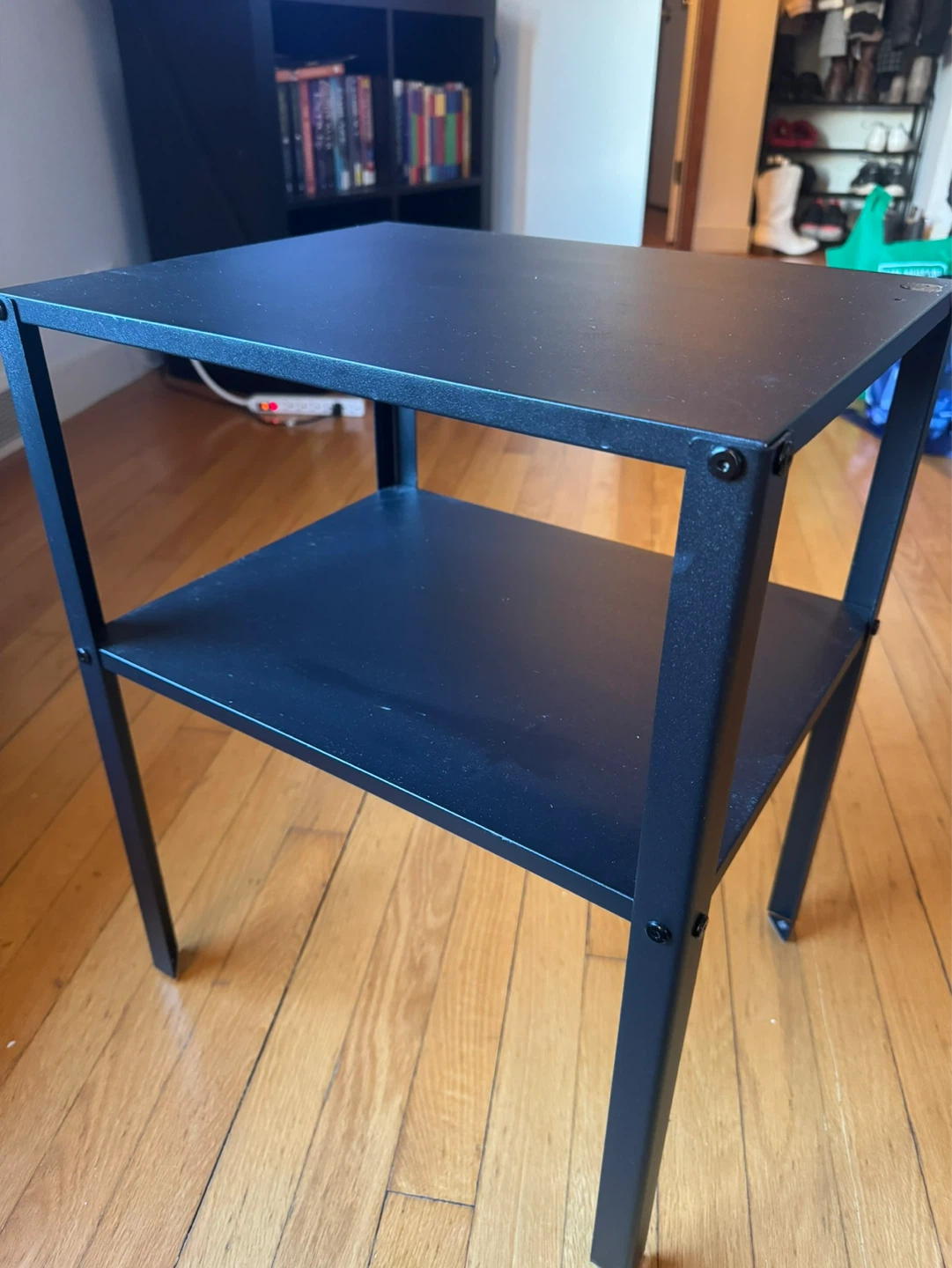 Black 2-Tier Side Table from IKEA - photo 2