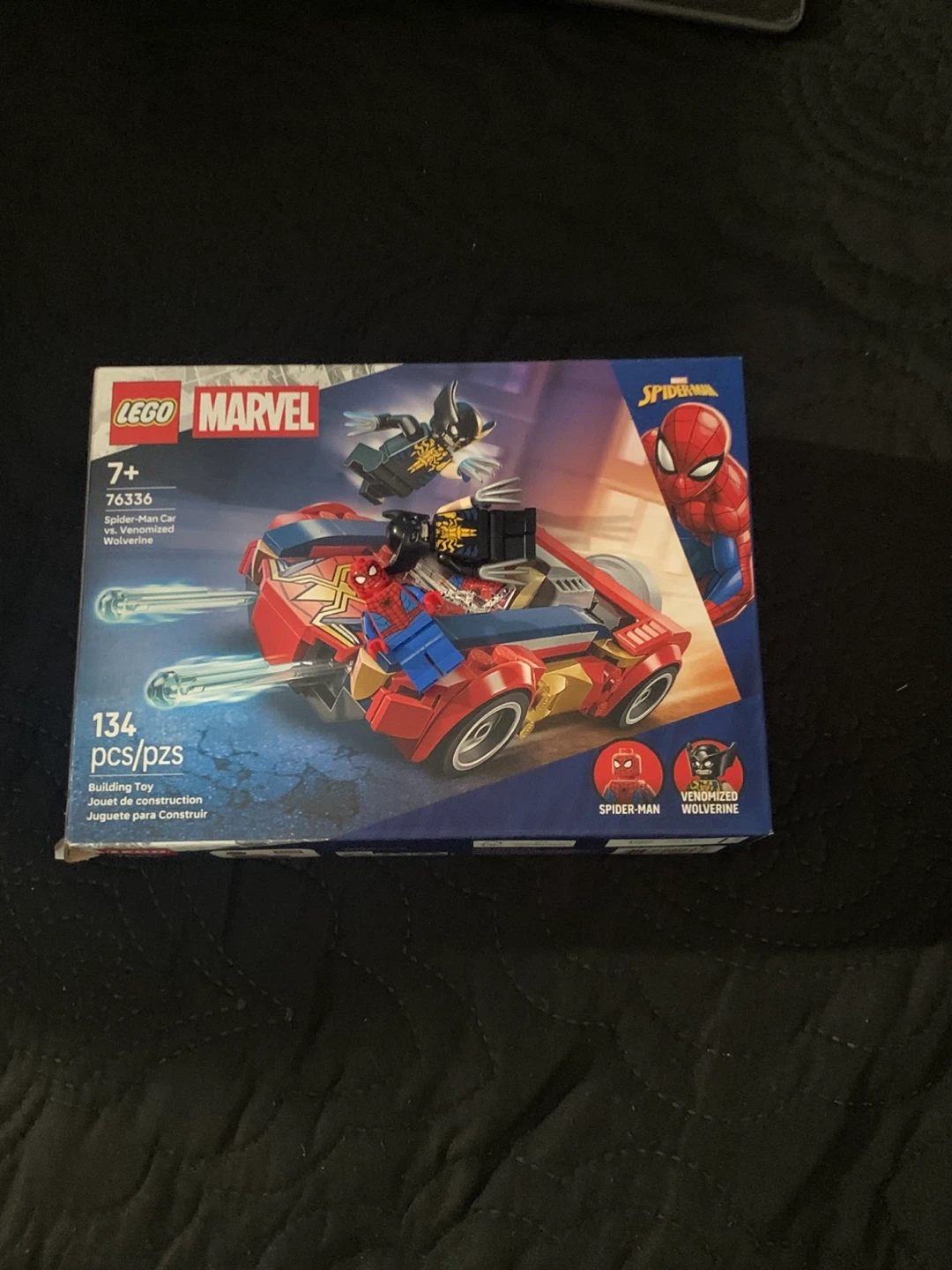 LEGO Marvel Spider-Man Car with Venomized Wolverine 76336