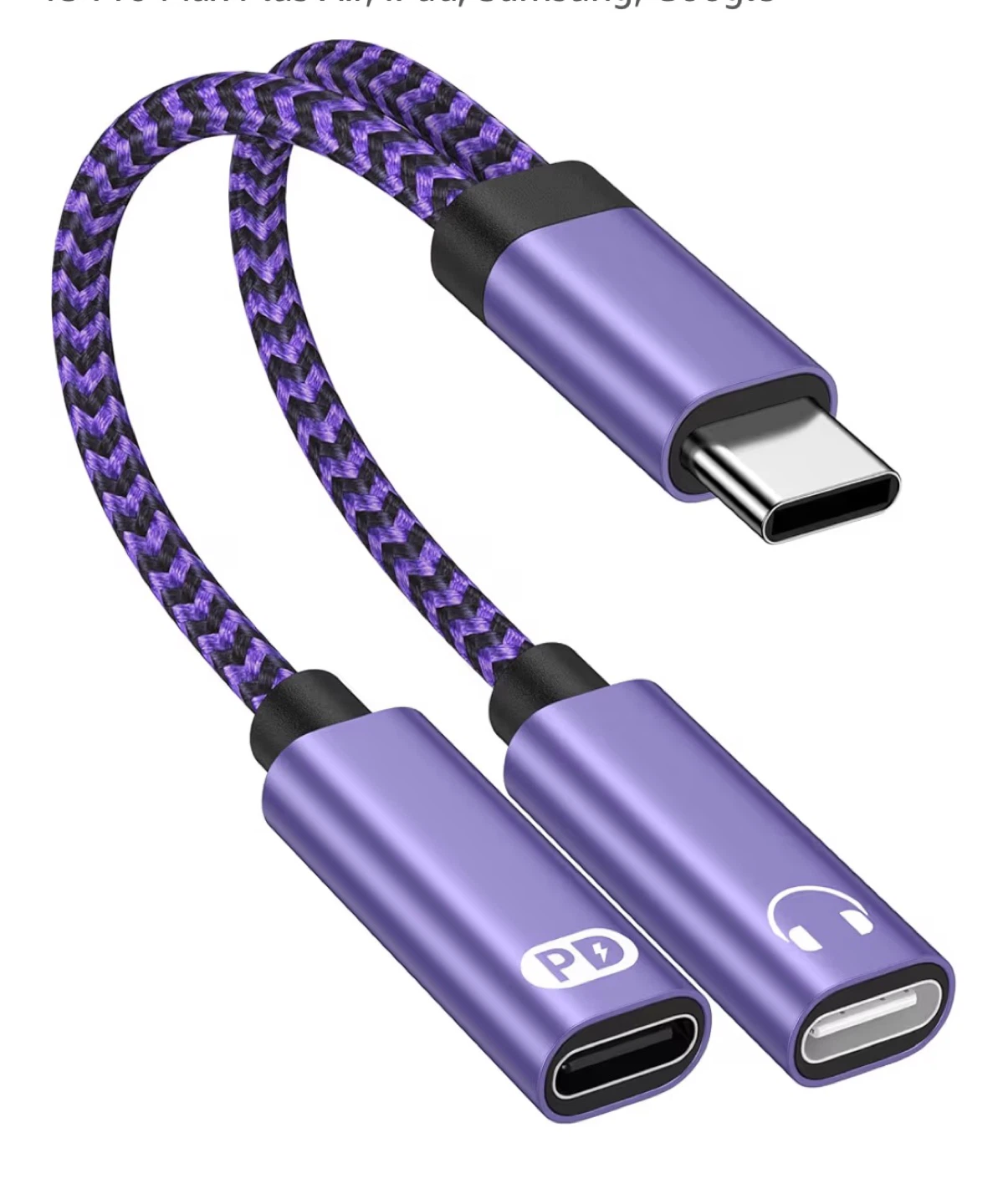 USB-C to Audio and Charging Adapter