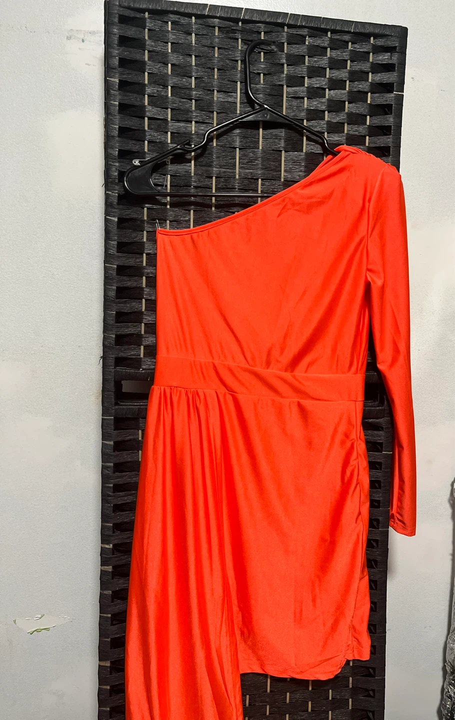 Women's One Shoulder Orange s size S