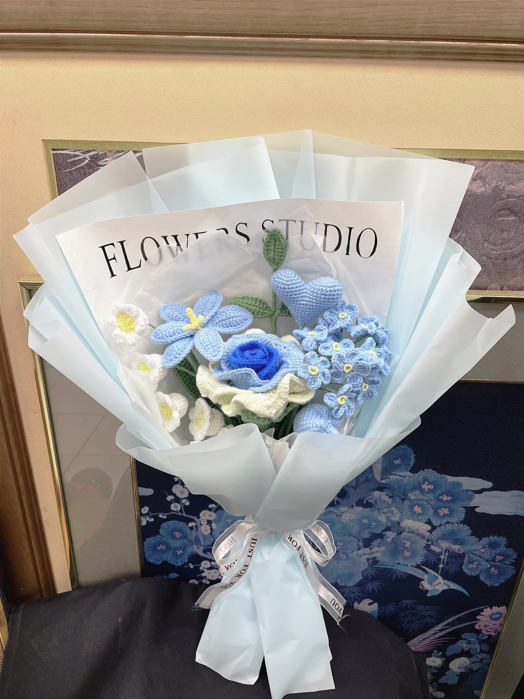 Handmade Crochet Flower Bouquet