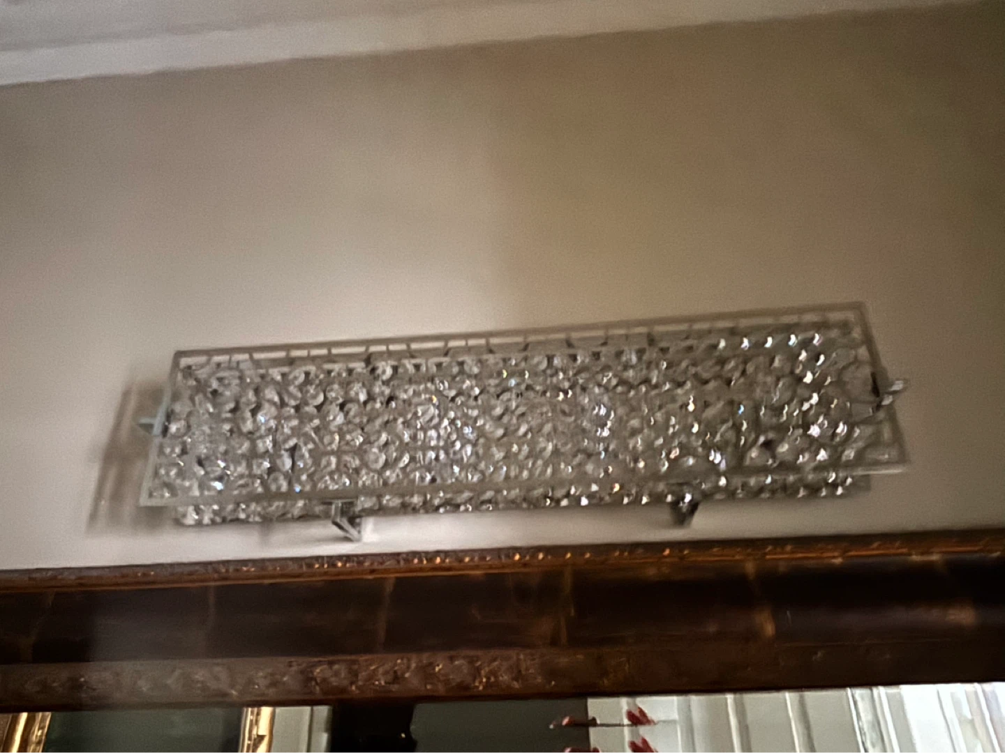 OVE Decors Crystal Wall Sconce Light Fixture - photo 2