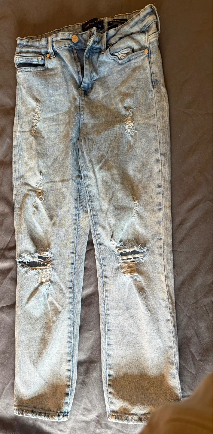 Kendall + Kylie The Icon High Rise Straight Jeans Size 5/27