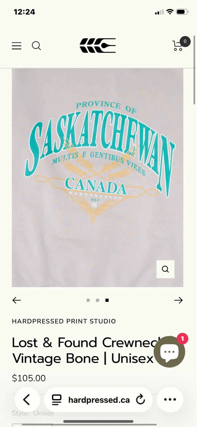 Hard pressed Saskatchewan crew neck - photo 4
