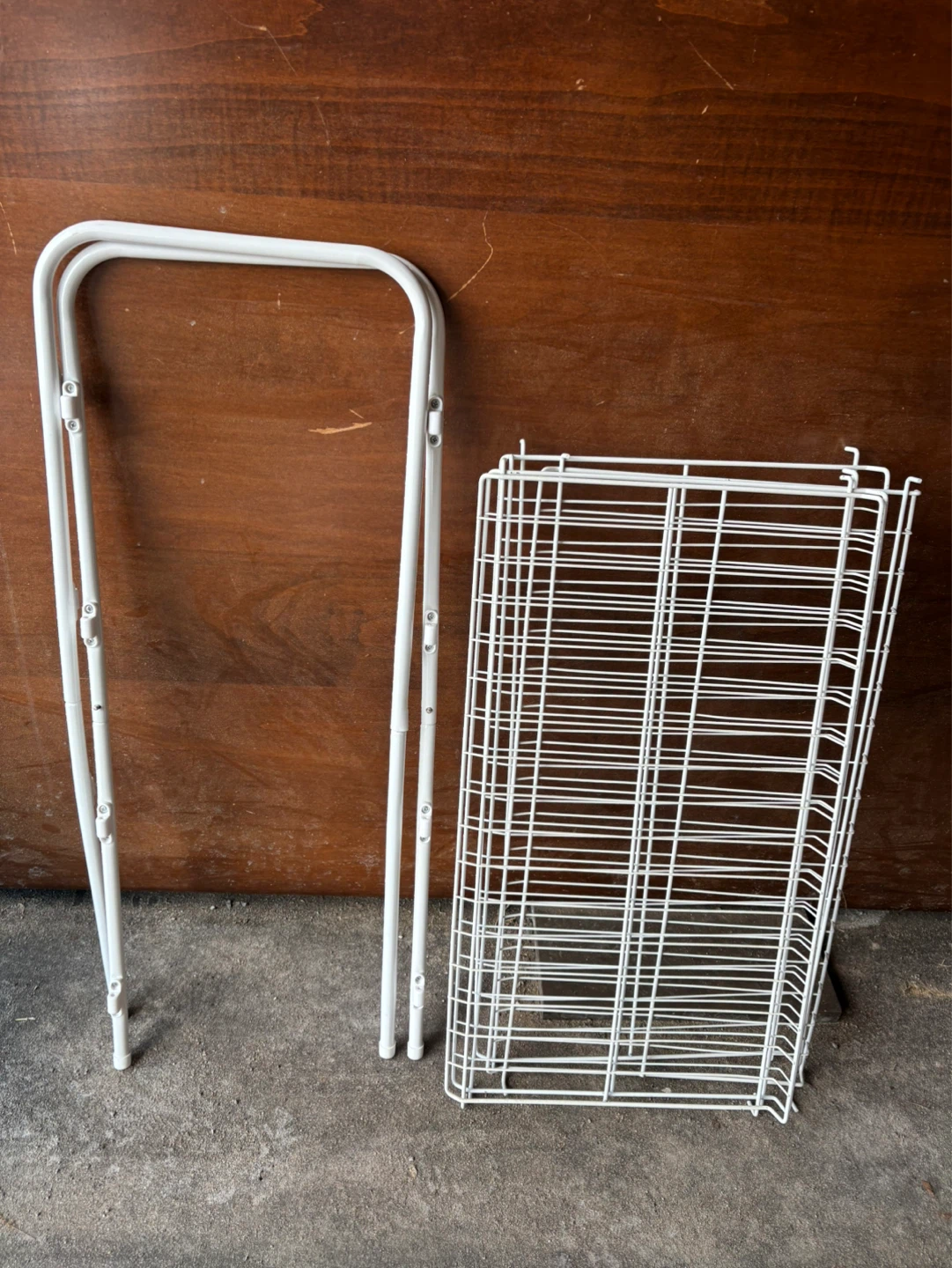 4 level shoe shelf White Wire Shelving Unit
