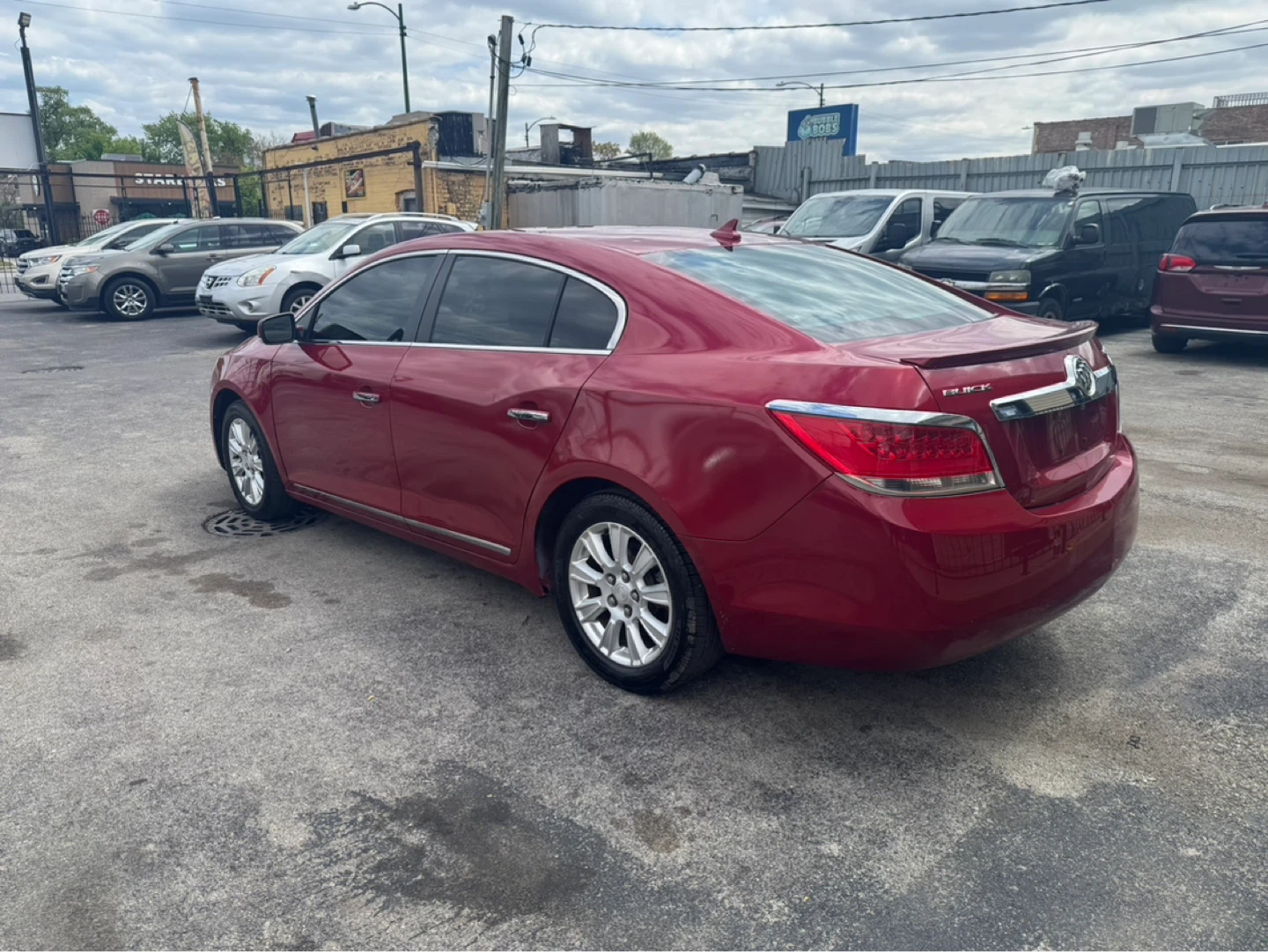 2014 Buick LaCrosse Red Sedan