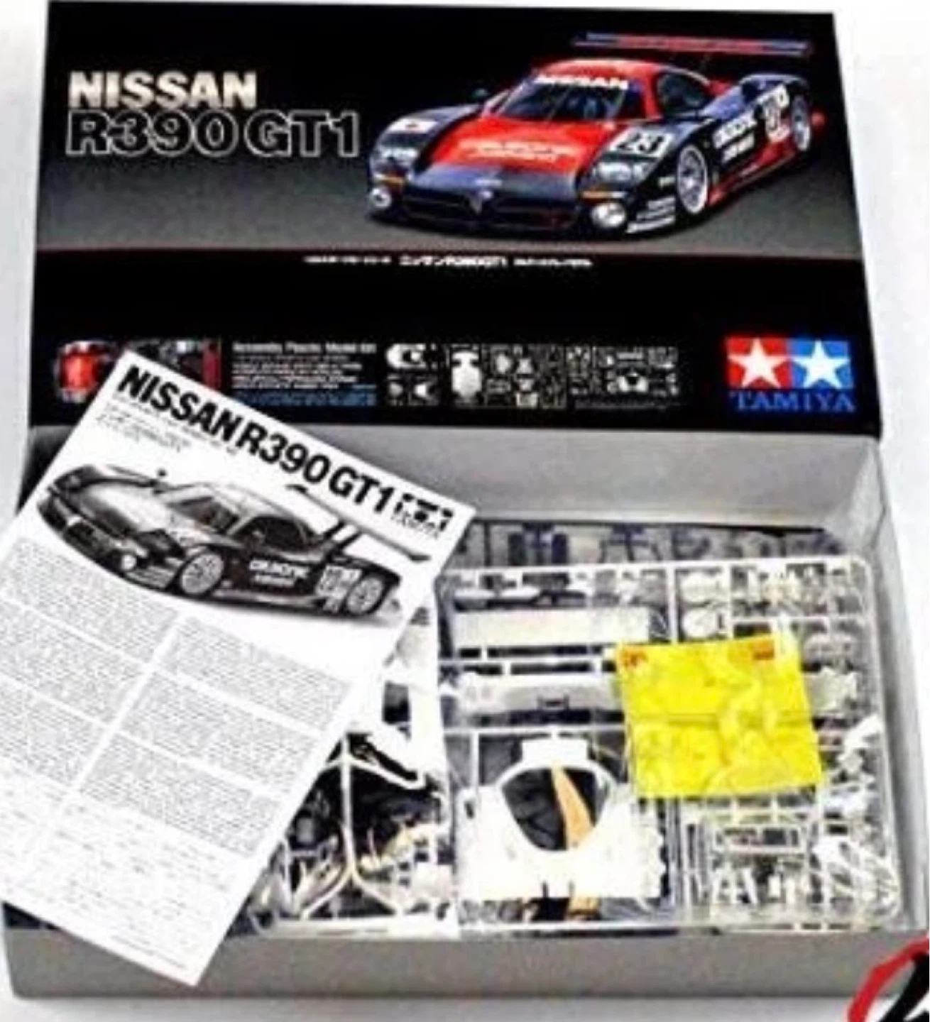 Tamiya Nissan R390 GT1  Plastic Model Kit - photo 3