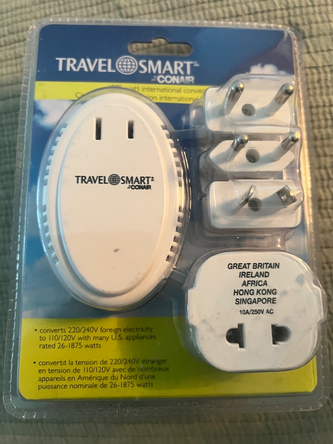 Travel Smart by Conair International Power Converter Adapter Set