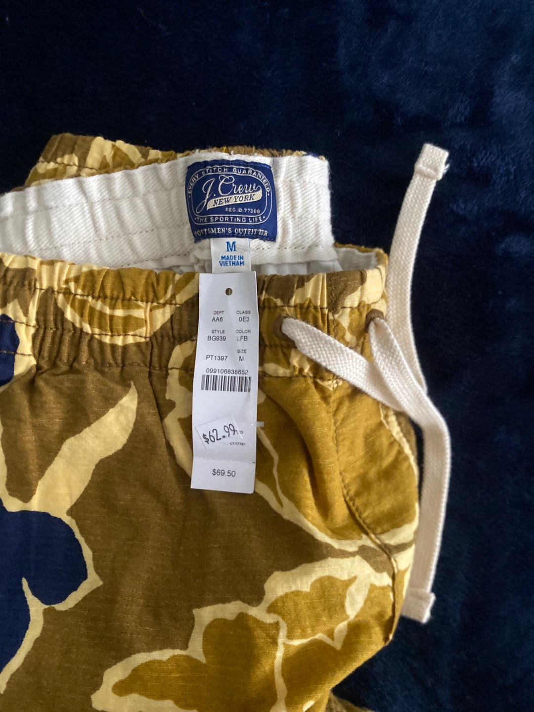 J.Crew Men's Floral Swim Trunks Size Medium - photo 3
