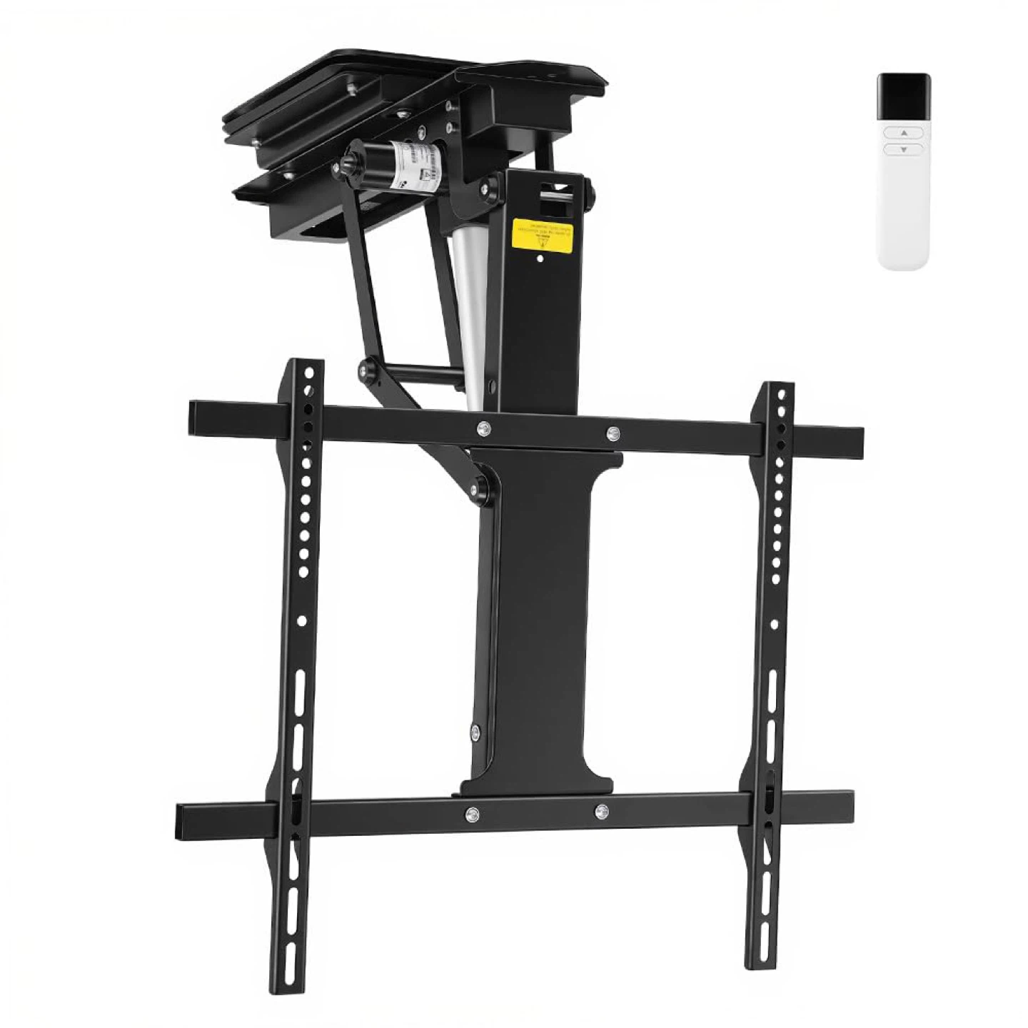 360° Manual Swivel Electric Flip Down TV Mount for 32–75 Inch