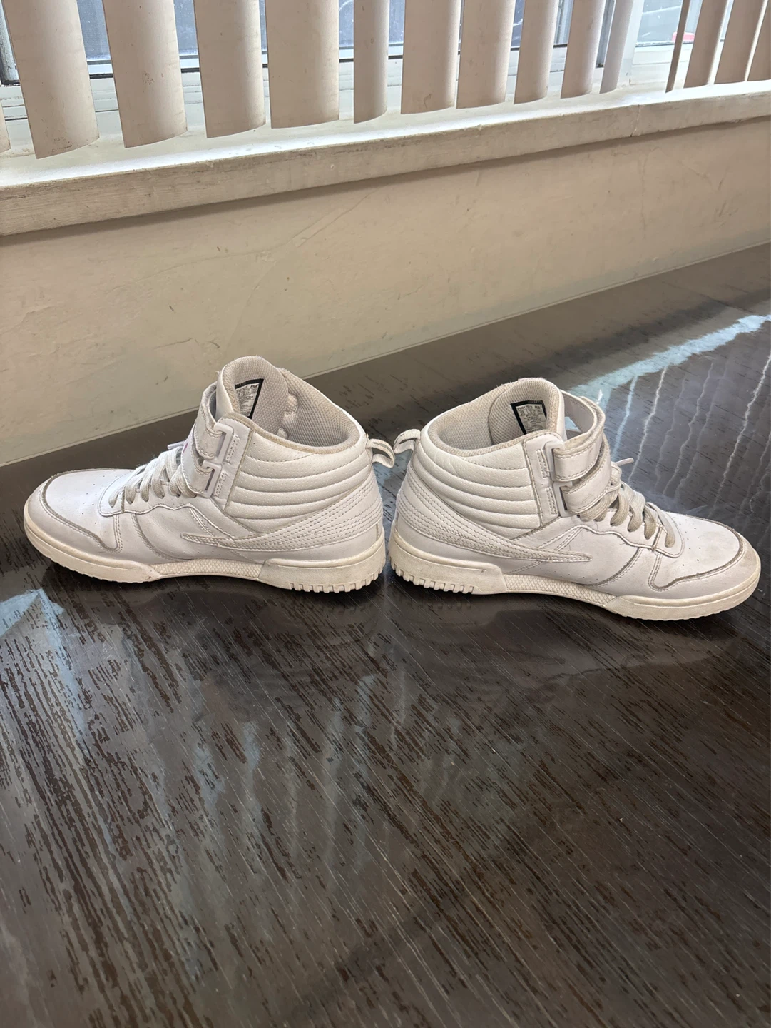 Fila White High-Top Sneakers - photo 3