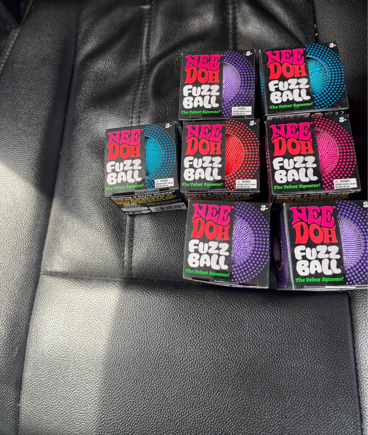 Nee-doh Fuzz ball multiple colors NEW