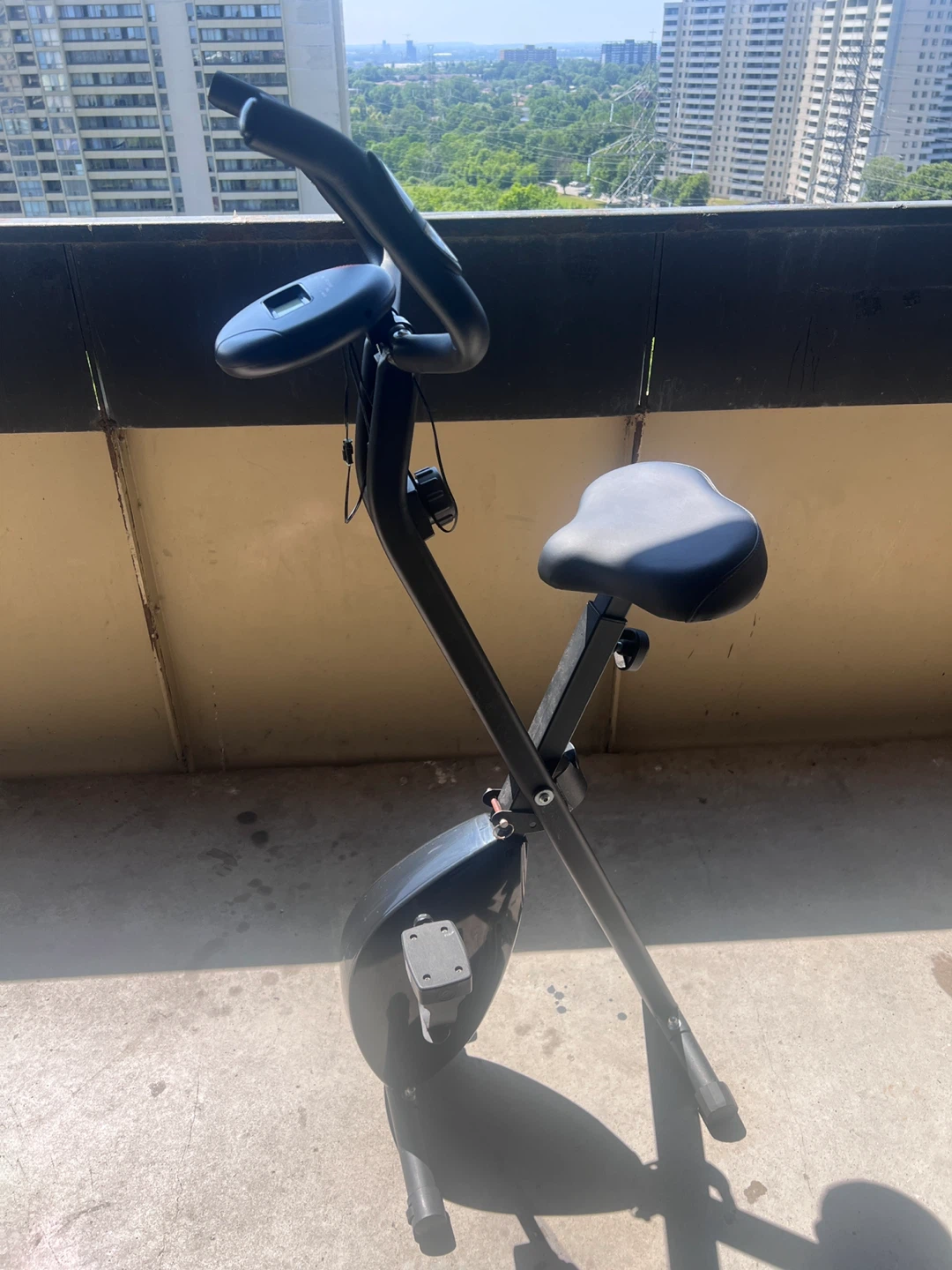 Black Exercise Bike - photo 2