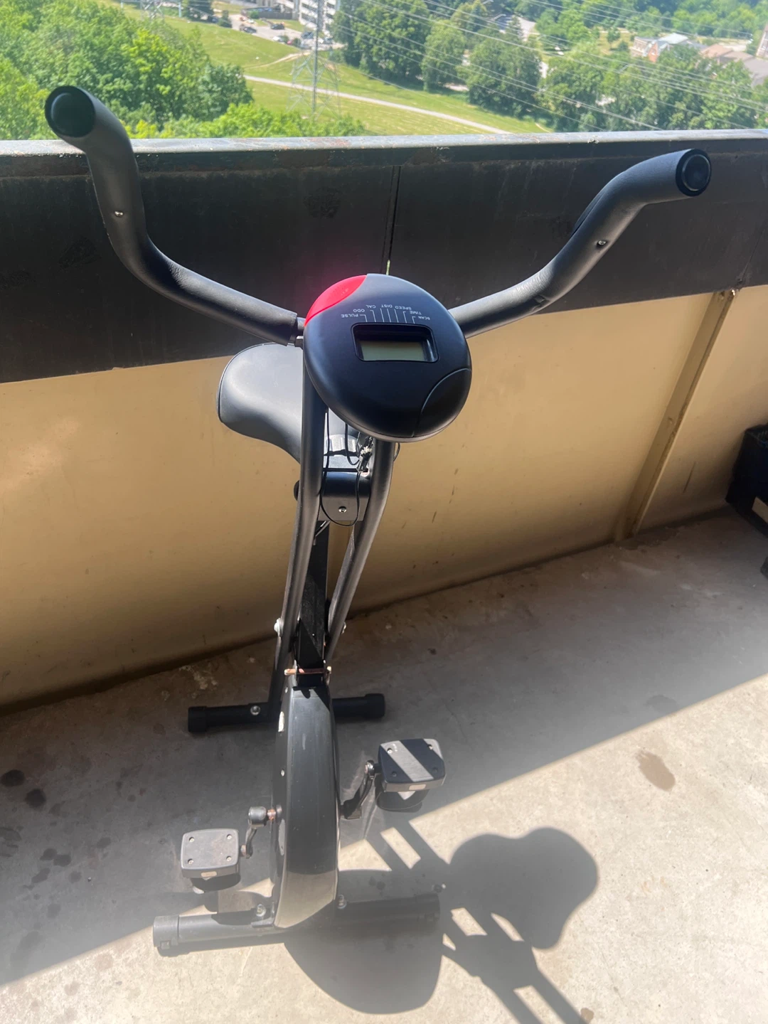 Black Exercise Bike