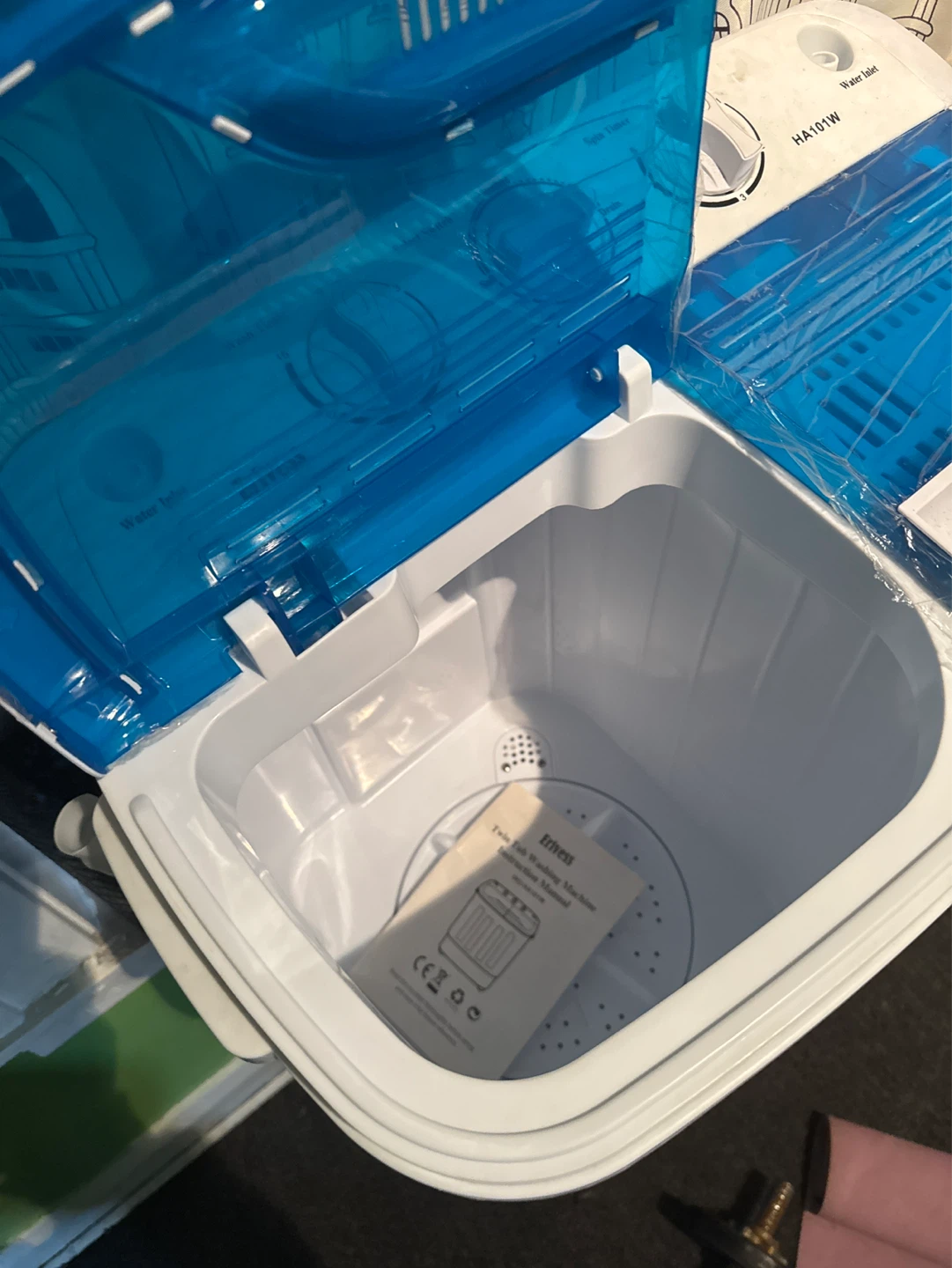 Eritess Twin Tub Washing Machine HA101W - photo 2