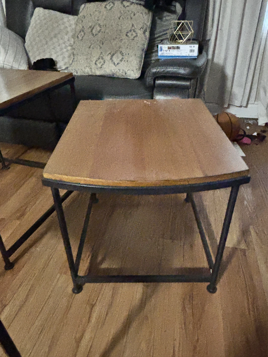 Wood Side Table