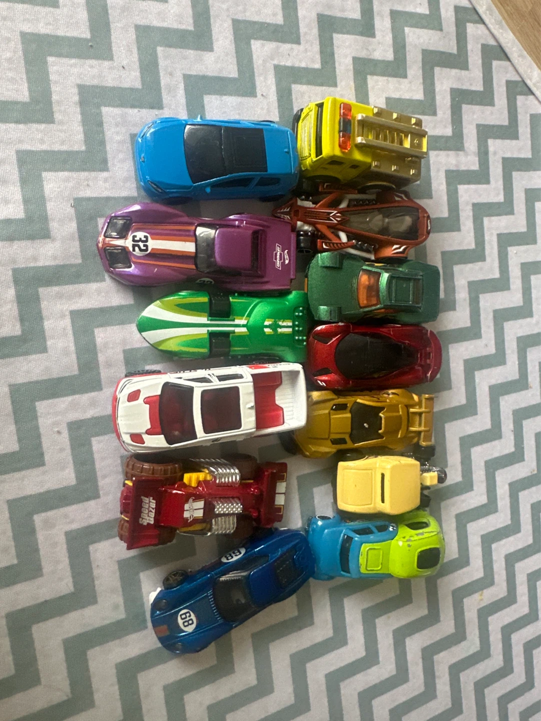 Assorted Lot of 11 Toy Cars