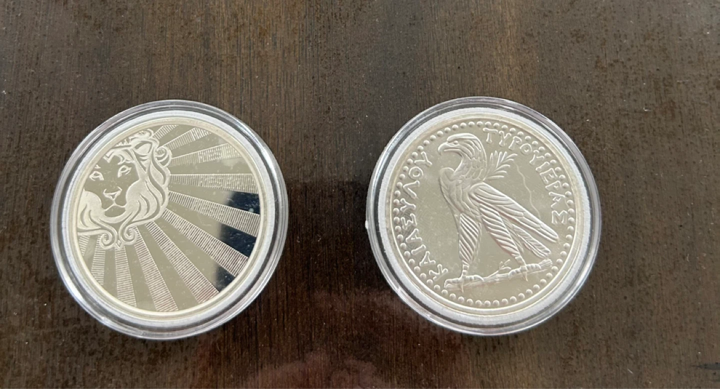 2x 1 oz pure silver !!!!