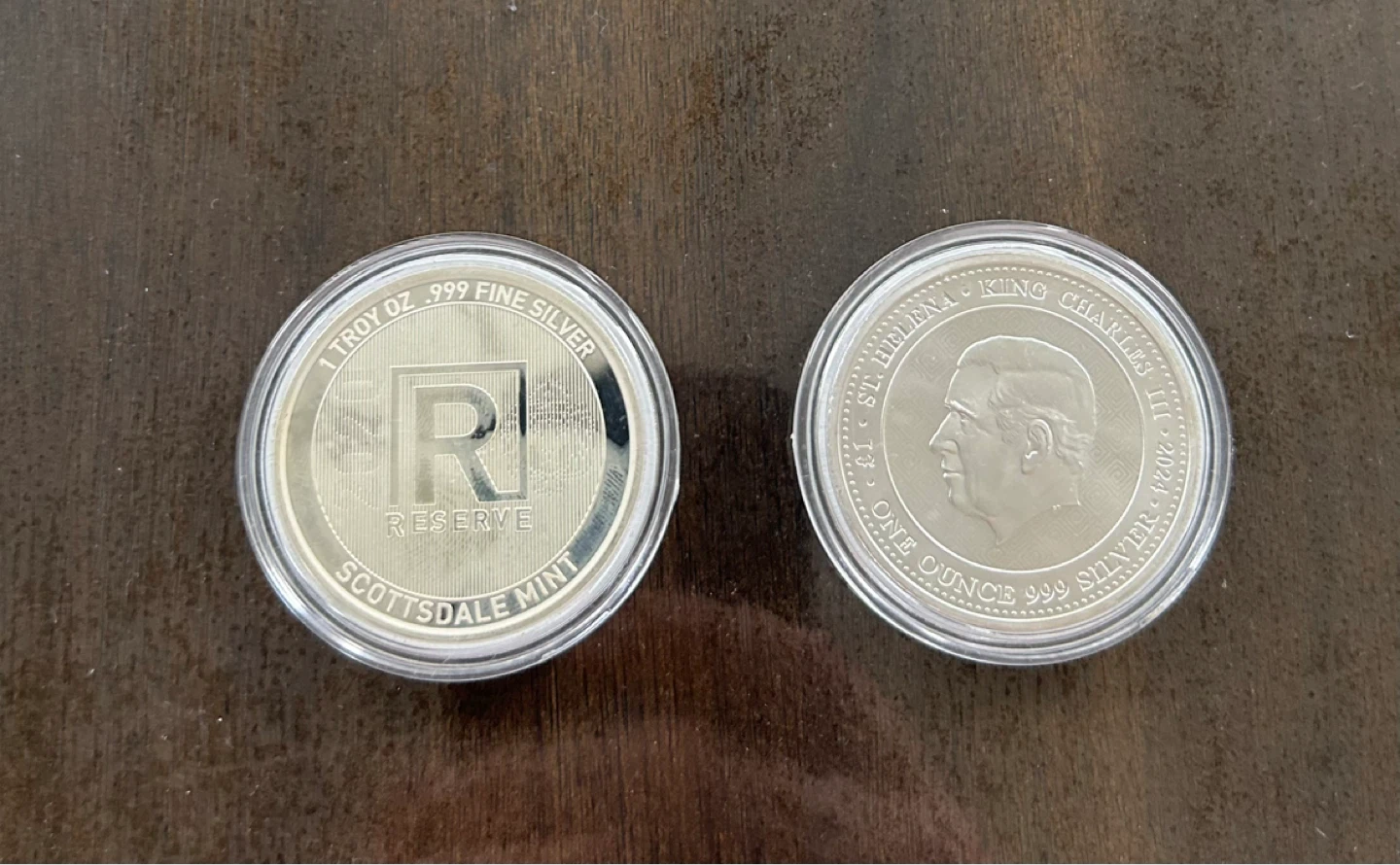 2x 1 oz pure silver !!!! - photo 2