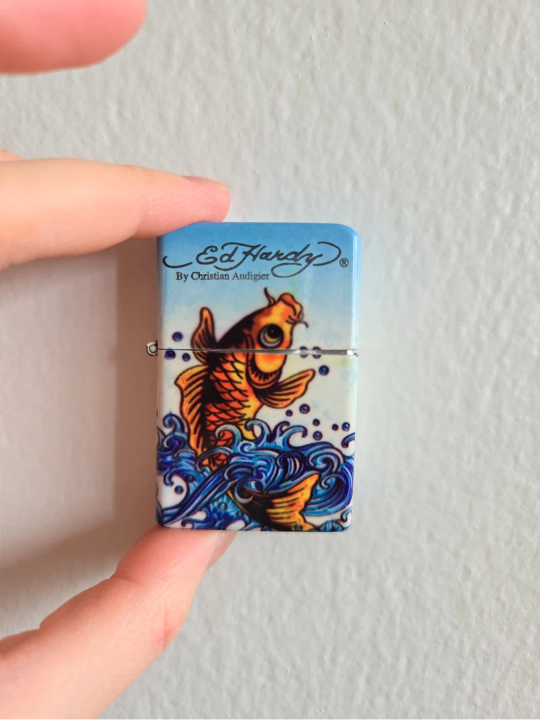 Ed Hardy "Koi Fish" Zippo Lighter - photo 2