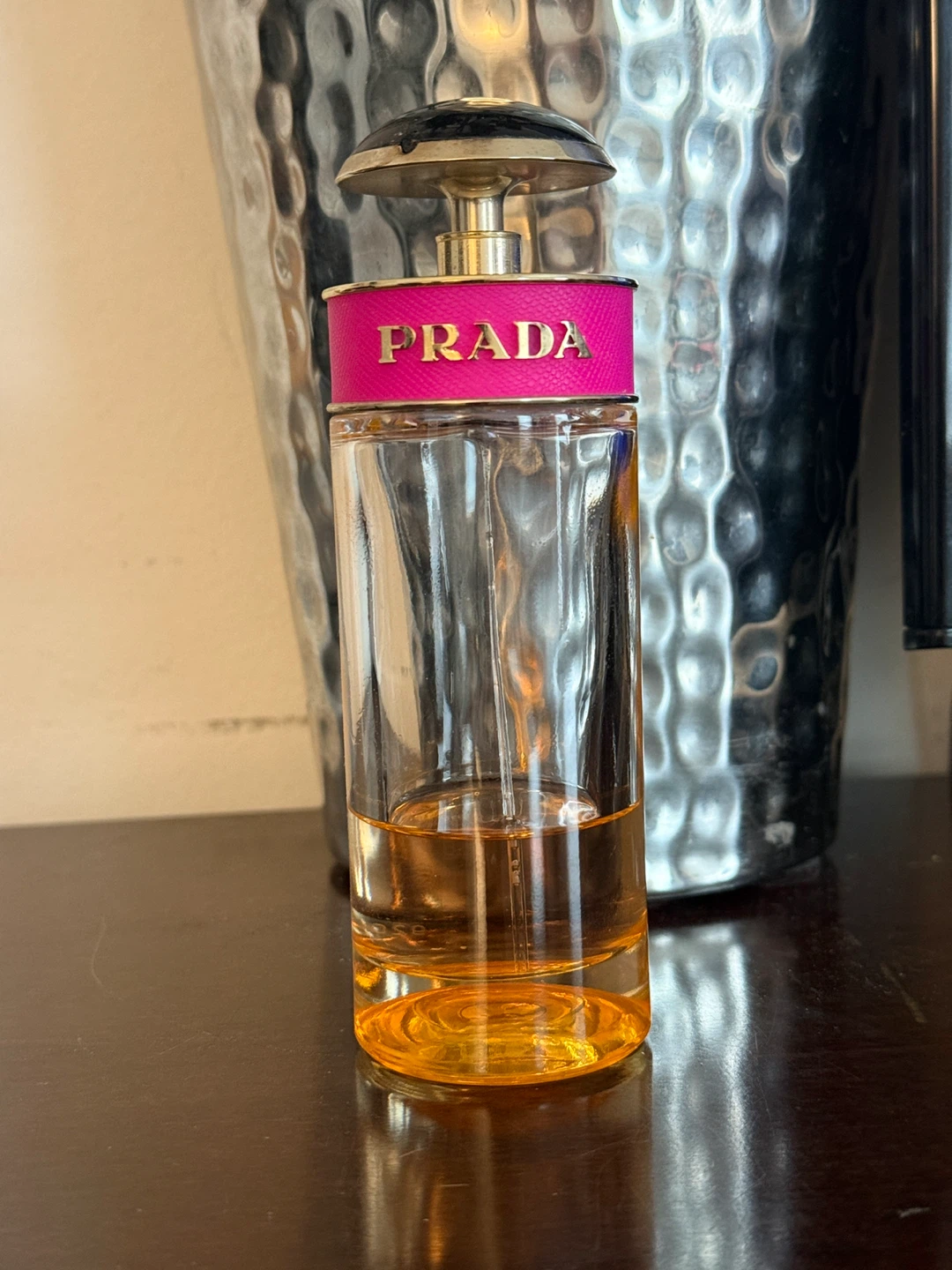 PRADA CANDY Eau de Parfum 2.7 FL OZ / 80 ML USED