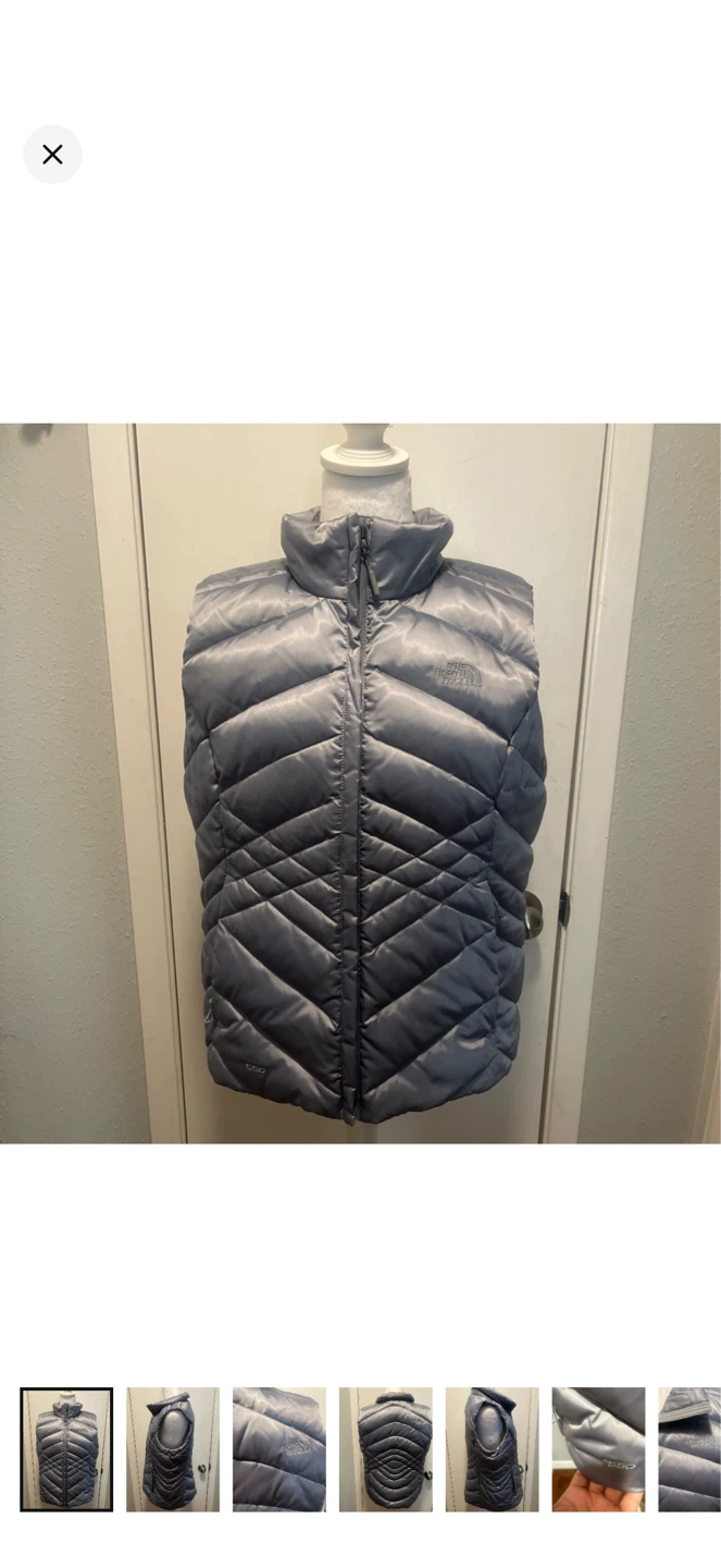 The North Face Puffer Vest Large