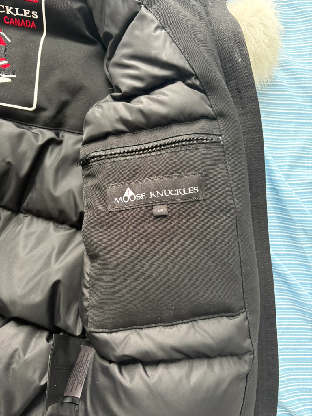 Moose Knuckles Down Filled Bomber Jacket - photo 4