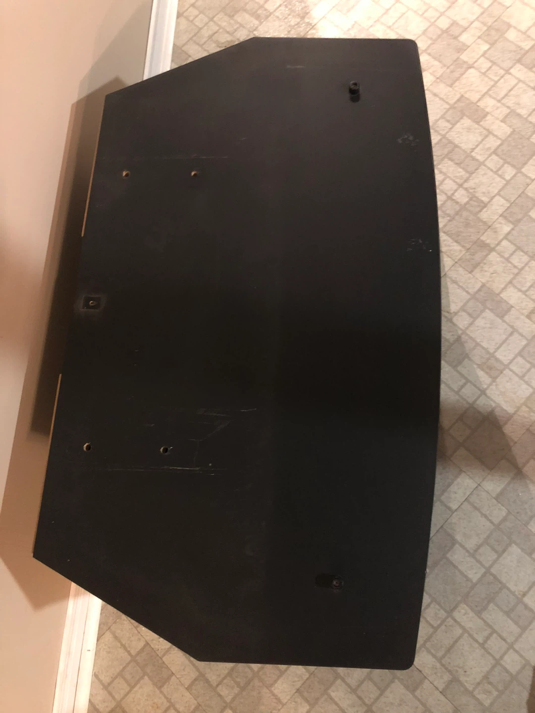JVC Black 2-Shelf TV Stand - photo 3
