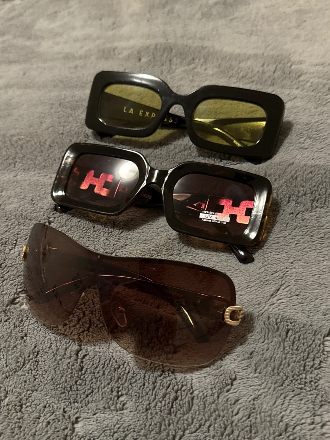 3 Pairs Fashion Sunglasses - photo 2