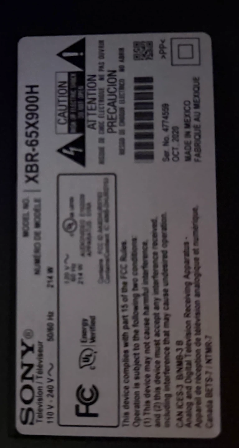 Sony XBR-65X900H 65-inch Television - photo 2