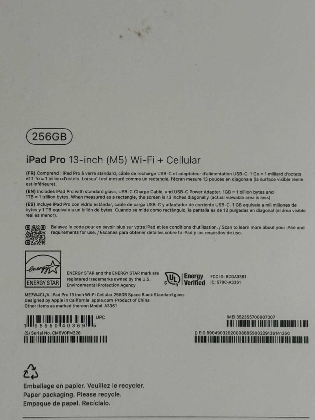 Apple iPad Pro 13-inch (M5) Wi-Fi + Cellular 256GB - photo 3