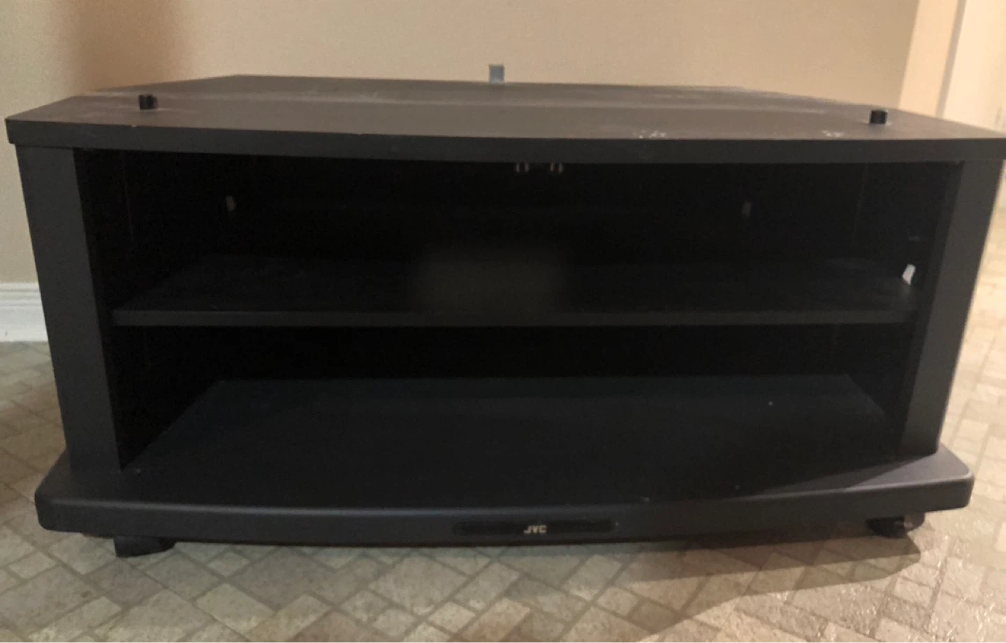JVC Black TV Stand